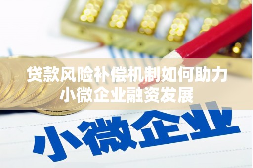 长顺贷款风险补偿机制如何助力小微企业融资发展