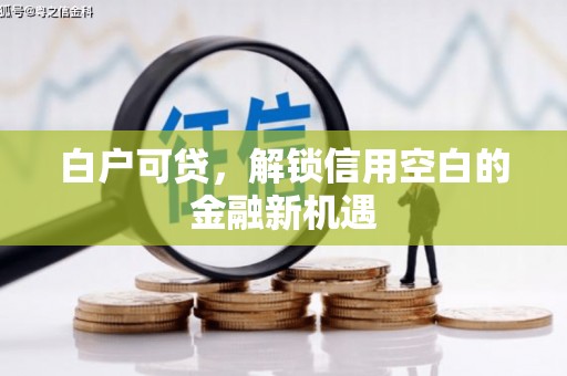长顺白户可贷，解锁信用空白的金融新机遇