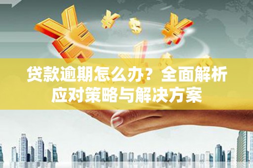 长顺贷款逾期怎么办？全面解析应对策略与解决方案