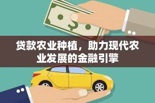 长顺贷款农业种植，助力现代农业发展的金融引擎