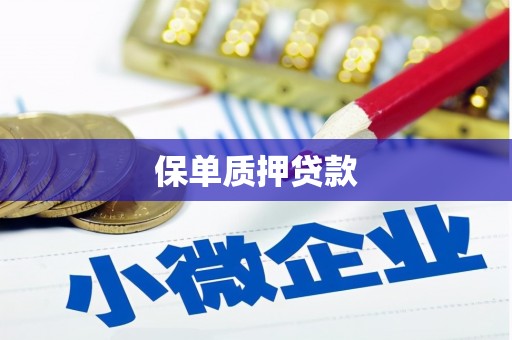 长顺保单质押贷款